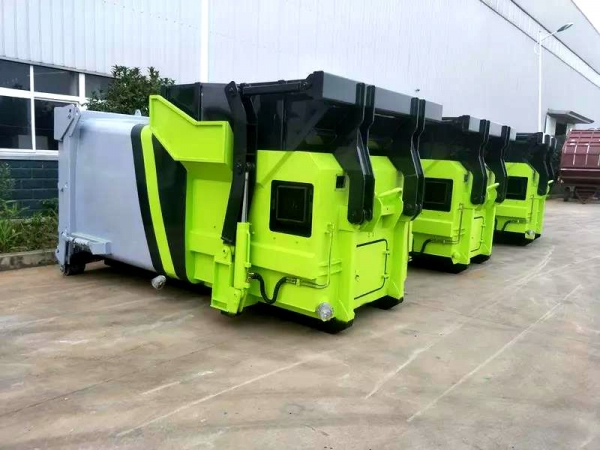 8方移動壓縮垃圾站